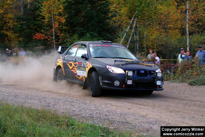 Sam Jacques / Kyle Cooper Subaru Impreza on SS5, Far Point I.