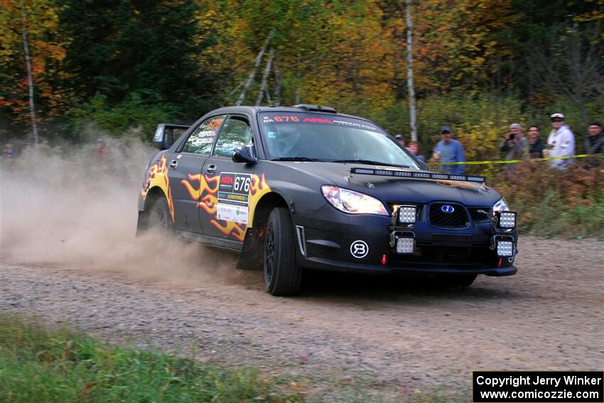 Sam Jacques / Kyle Cooper Subaru Impreza on SS5, Far Point I.