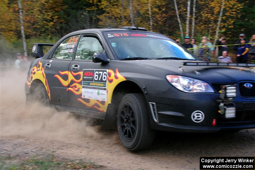 Sam Jacques / Kyle Cooper Subaru Impreza on SS5, Far Point I.