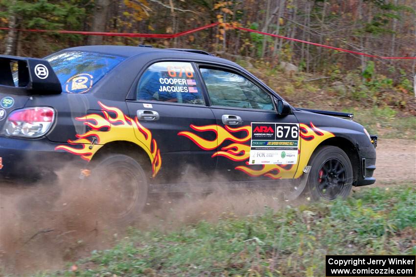 Sam Jacques / Kyle Cooper Subaru Impreza on SS5, Far Point I.