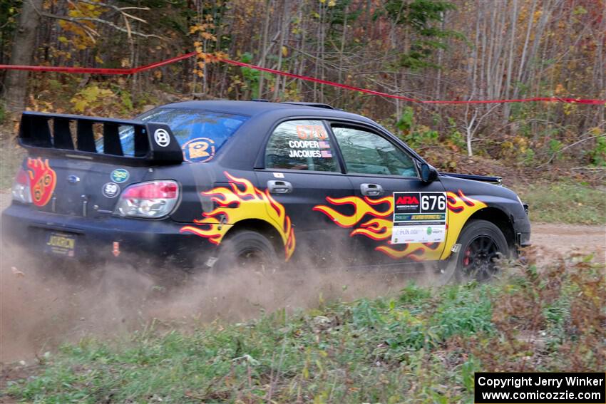 Sam Jacques / Kyle Cooper Subaru Impreza on SS5, Far Point I.