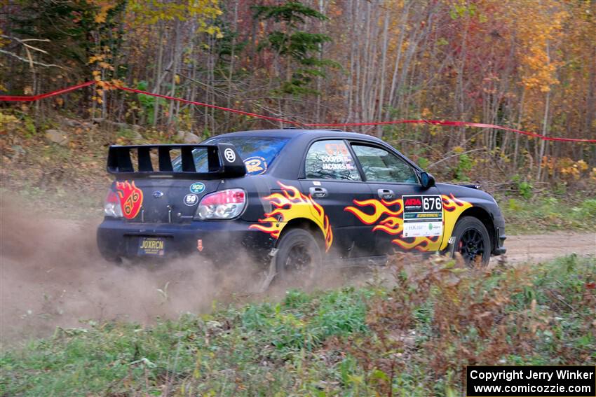 Sam Jacques / Kyle Cooper Subaru Impreza on SS5, Far Point I.