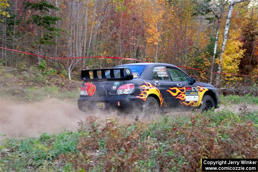 Sam Jacques / Kyle Cooper Subaru Impreza on SS5, Far Point I.