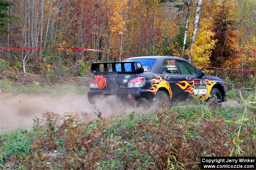 Sam Jacques / Kyle Cooper Subaru Impreza on SS5, Far Point I.