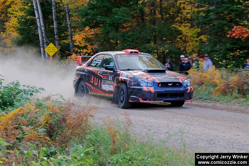 Gabe Jacobsohn / Jason Hack Subaru WRX STi on SS5, Far Point I.