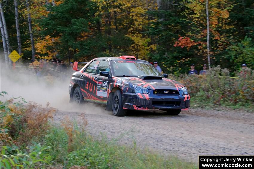 Gabe Jacobsohn / Jason Hack Subaru WRX STi on SS5, Far Point I.