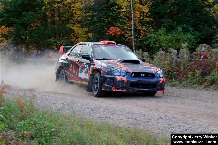 Gabe Jacobsohn / Jason Hack Subaru WRX STi on SS5, Far Point I.