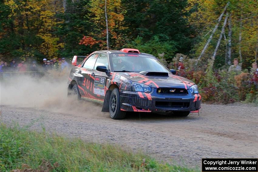 Gabe Jacobsohn / Jason Hack Subaru WRX STi on SS5, Far Point I.