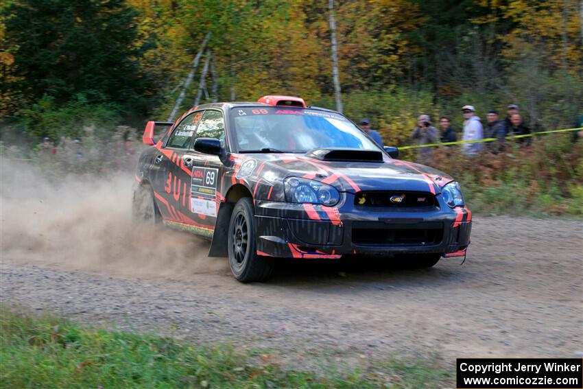 Gabe Jacobsohn / Jason Hack Subaru WRX STi on SS5, Far Point I.