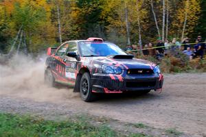 Gabe Jacobsohn / Jason Hack Subaru WRX STi on SS5, Far Point I.