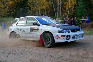 Aidan Hicks / John Hicks Subaru Impreza Wagon on SS5, Far Point I.