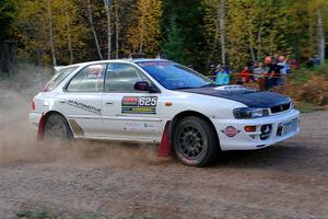 Aidan Hicks / John Hicks Subaru Impreza Wagon on SS5, Far Point I.