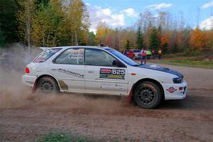 Aidan Hicks / John Hicks Subaru Impreza Wagon on SS5, Far Point I.