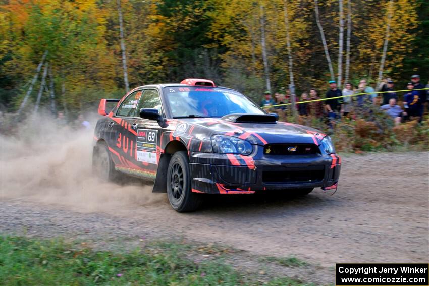 Gabe Jacobsohn / Jason Hack Subaru WRX STi on SS5, Far Point I.