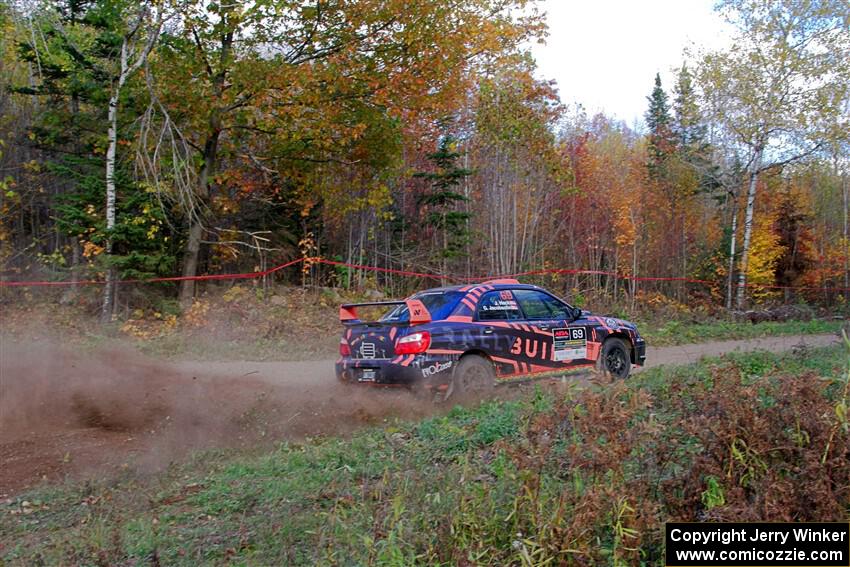 Gabe Jacobsohn / Jason Hack Subaru WRX STi on SS5, Far Point I.