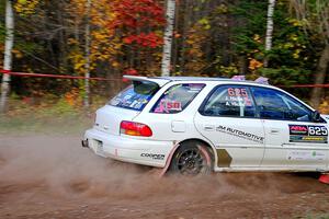 Aidan Hicks / John Hicks Subaru Impreza Wagon on SS5, Far Point I.