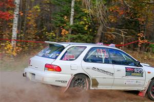 Aidan Hicks / John Hicks Subaru Impreza Wagon on SS5, Far Point I.