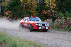 Mike Hurst / Randall Short Ford Capri on SS5, Far Point I.