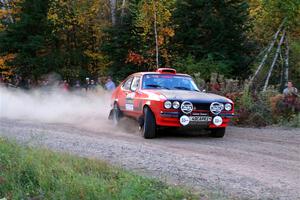 Mike Hurst / Randall Short Ford Capri on SS5, Far Point I.