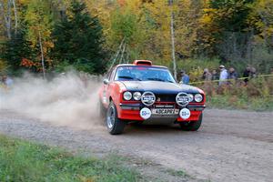 Mike Hurst / Randall Short Ford Capri on SS5, Far Point I.