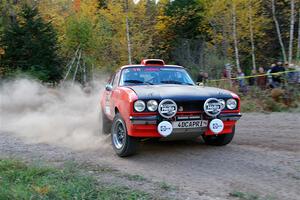 Mike Hurst / Randall Short Ford Capri on SS5, Far Point I.