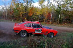 Mike Hurst / Randall Short Ford Capri on SS5, Far Point I.