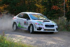 Jamey Randall / Andrew Rausch Subaru WRX on SS5, Far Point I.