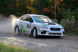 Jamey Randall / Andrew Rausch Subaru WRX on SS5, Far Point I.