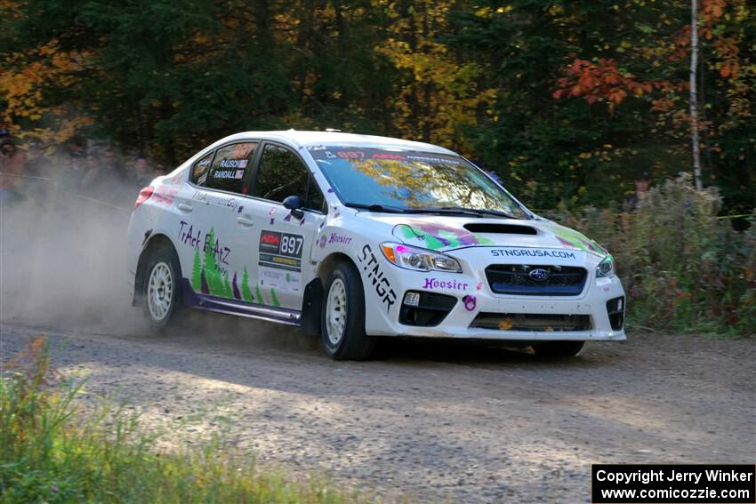 Jamey Randall / Andrew Rausch Subaru WRX on SS5, Far Point I.