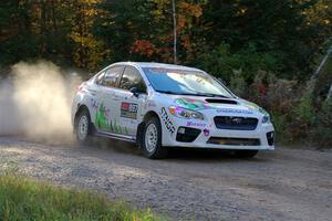 Jamey Randall / Andrew Rausch Subaru WRX on SS5, Far Point I.