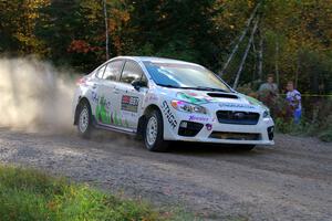 Jamey Randall / Andrew Rausch Subaru WRX on SS5, Far Point I.