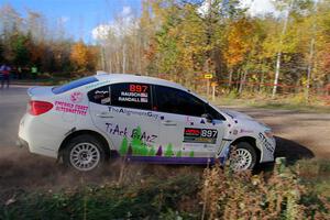 Jamey Randall / Andrew Rausch Subaru WRX on SS5, Far Point I.