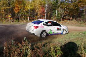 Jamey Randall / Andrew Rausch Subaru WRX on SS5, Far Point I.