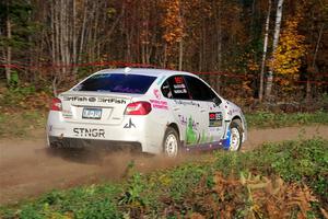 Jamey Randall / Andrew Rausch Subaru WRX on SS5, Far Point I.