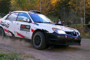 Scott Crouch / Elizabeth Crouch Subaru WRX on SS5, Far Point I.