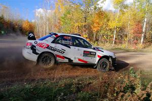 Scott Crouch / Elizabeth Crouch Subaru WRX on SS5, Far Point I.