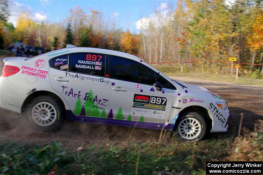 Jamey Randall / Andrew Rausch Subaru WRX on SS5, Far Point I.