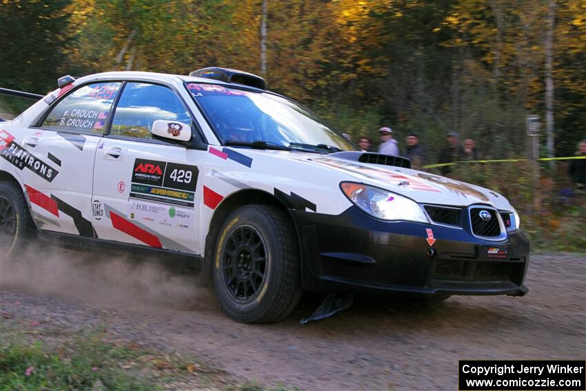 Scott Crouch / Elizabeth Crouch Subaru WRX on SS5, Far Point I.