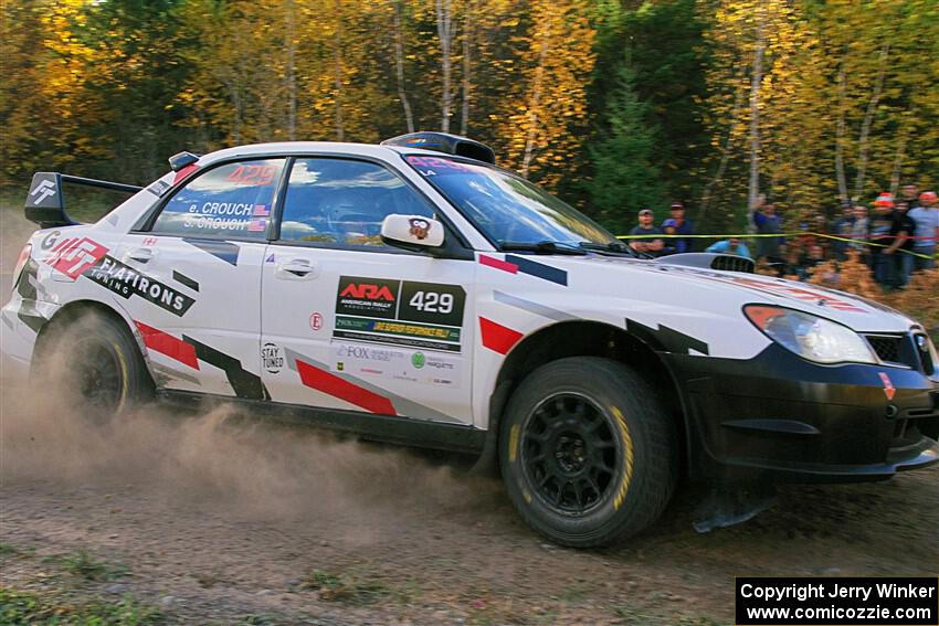 Scott Crouch / Elizabeth Crouch Subaru WRX on SS5, Far Point I.