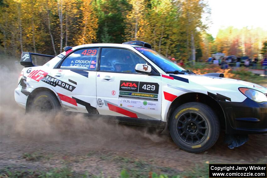 Scott Crouch / Elizabeth Crouch Subaru WRX on SS5, Far Point I.