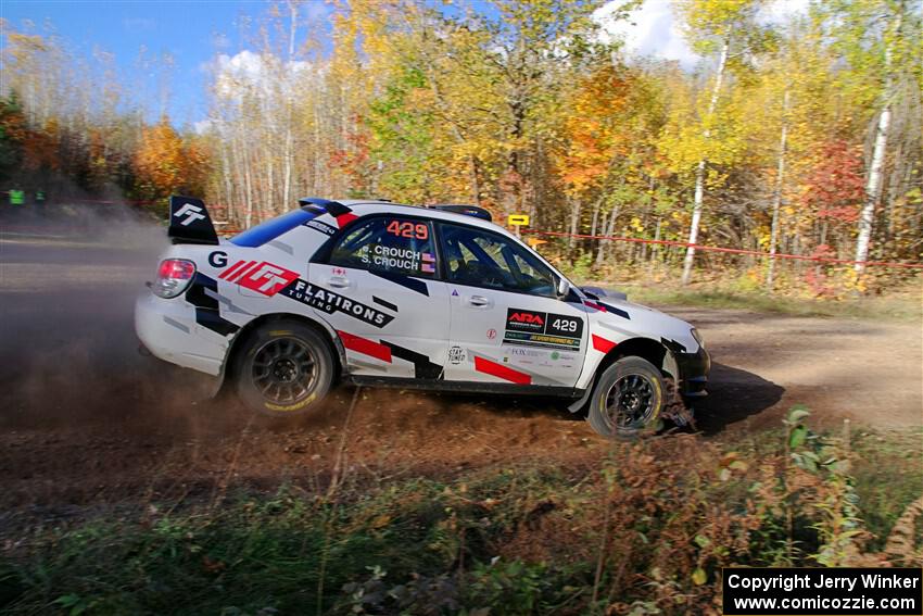 Scott Crouch / Elizabeth Crouch Subaru WRX on SS5, Far Point I.