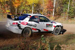 Scott Crouch / Elizabeth Crouch Subaru WRX on SS5, Far Point I.