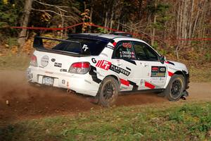 Scott Crouch / Elizabeth Crouch Subaru WRX on SS5, Far Point I.