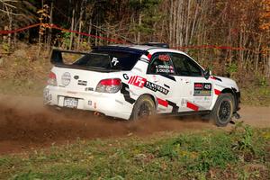 Scott Crouch / Elizabeth Crouch Subaru WRX on SS5, Far Point I.