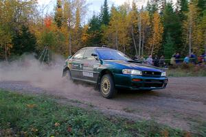 Logan Siegel / Blake Tribby Subaru Impreza on SS5, Far Point I.