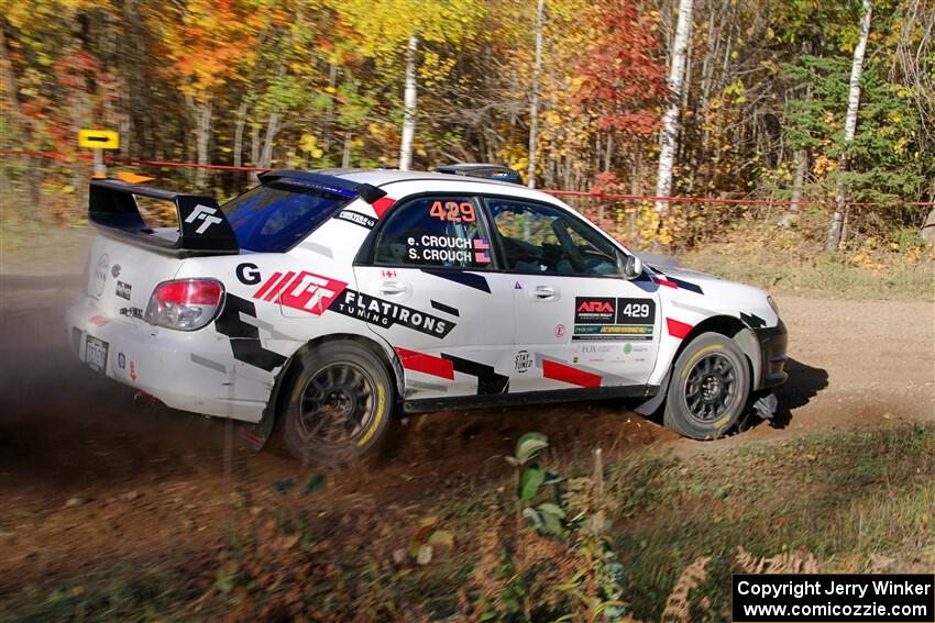 Scott Crouch / Elizabeth Crouch Subaru WRX on SS5, Far Point I.