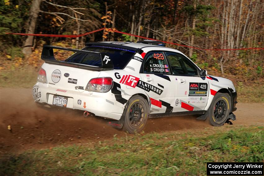 Scott Crouch / Elizabeth Crouch Subaru WRX on SS5, Far Point I.