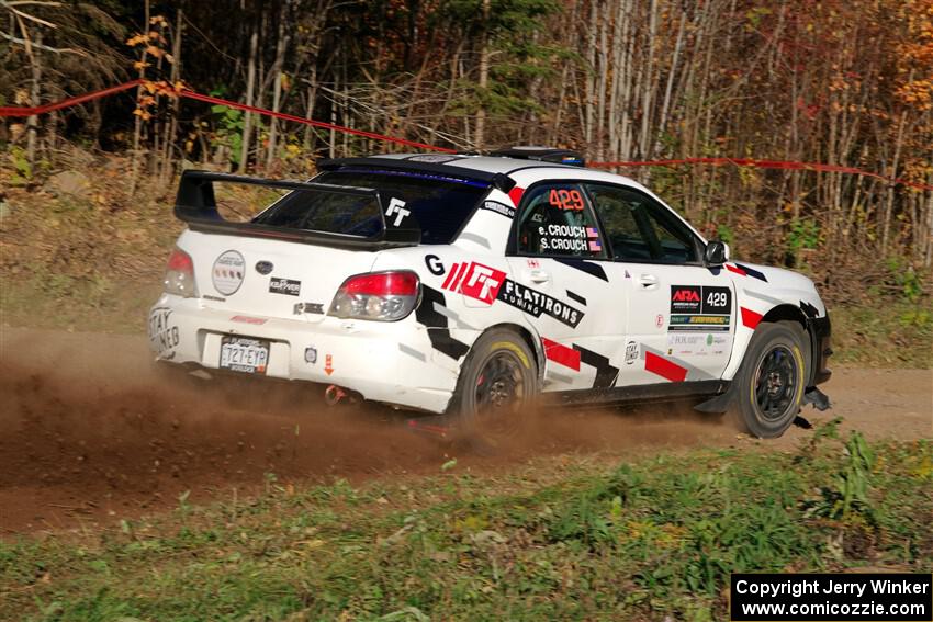 Scott Crouch / Elizabeth Crouch Subaru WRX on SS5, Far Point I.