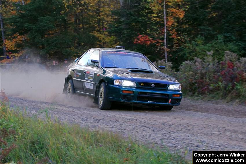 Logan Siegel / Blake Tribby Subaru Impreza on SS5, Far Point I.