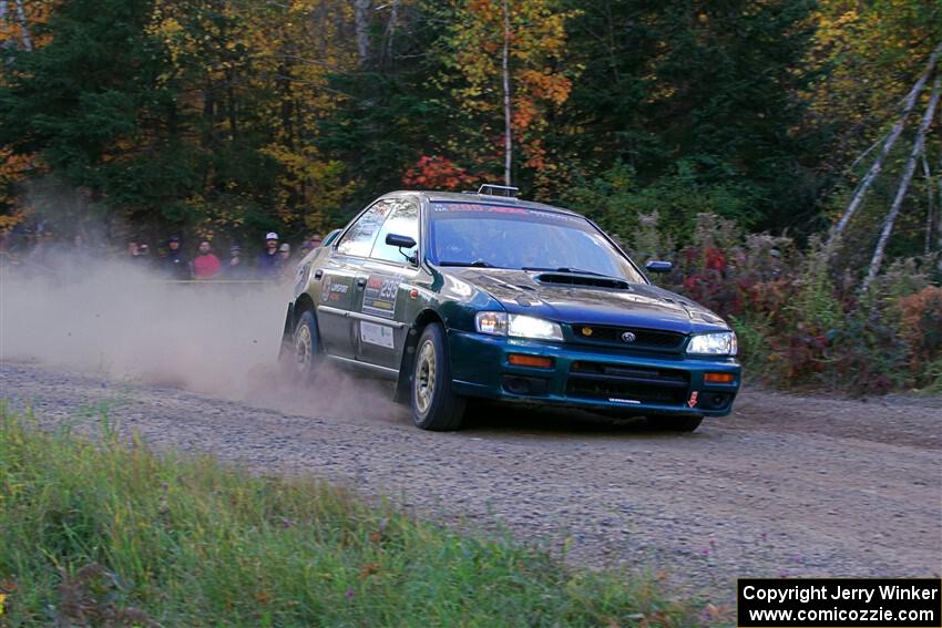 Logan Siegel / Blake Tribby Subaru Impreza on SS5, Far Point I.